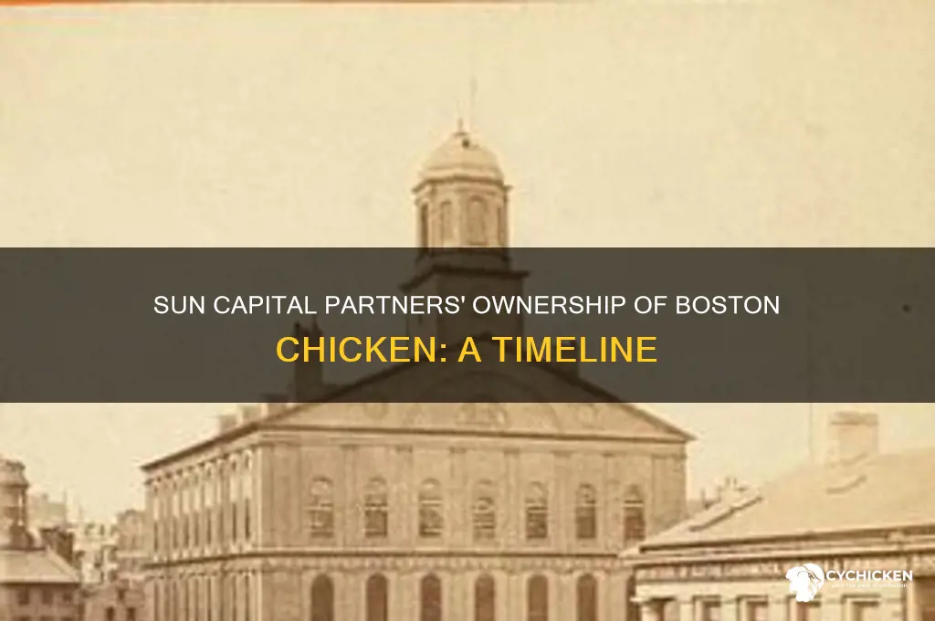 when did sun capital partners own boston chicken
