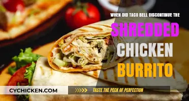 Taco Bell's Shredded Chicken Burrito: A Discontinued Favorite