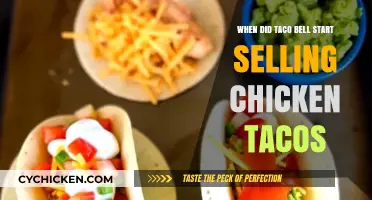 When Did Taco Bell Introduce Chicken Tacos to Their Menu?