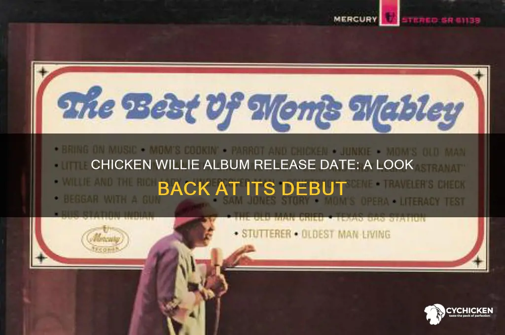 when did the album chicken willie come out