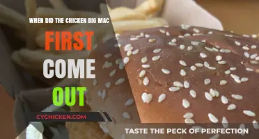 The Chicken Big Mac: Launch Timeline