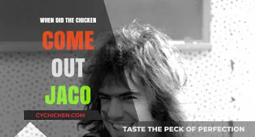 When Did the Chicken Come Out in Jaco's History?