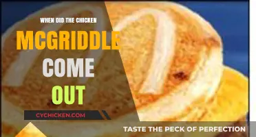 The Chicken McGriddle's Surprising Debut: A Breakfast Icon's Journey