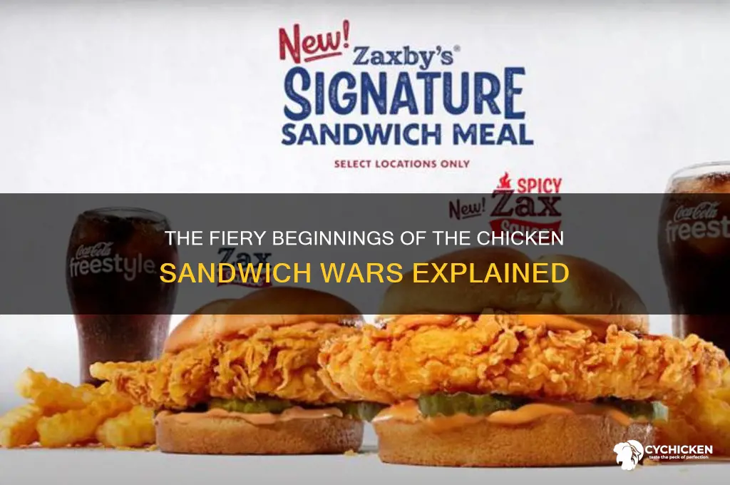 when did the chicken sandwich wars start