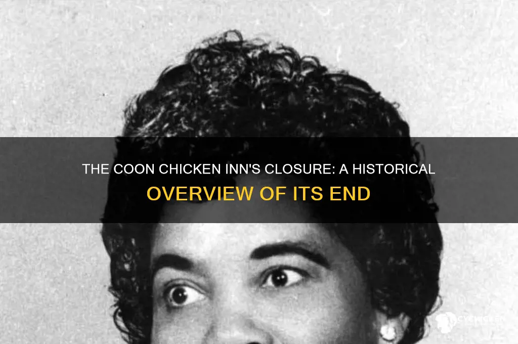 when did the coon chicken inn close