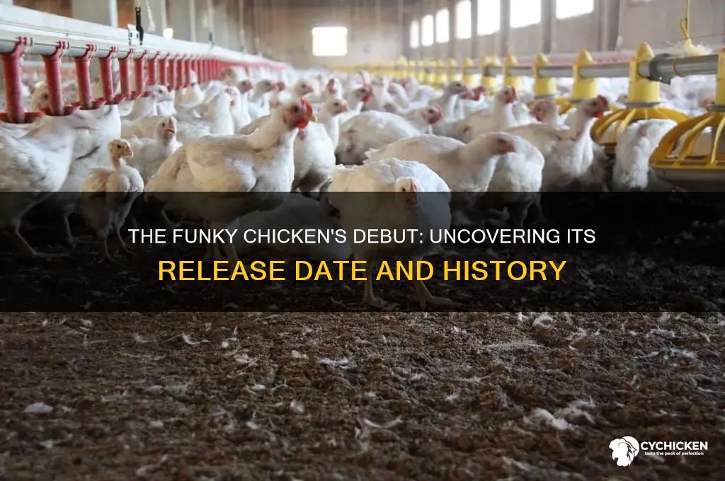 when did the funky chicken come out