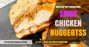 When Did McDonald's Discontinue Spicy Chicken McNuggets?