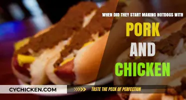 The Evolution of Hotdogs: Pork and Chicken Combo