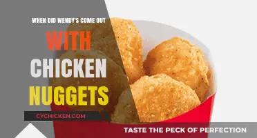Wendy's Chicken Nuggets: A Tasty Timeline of Their Debut