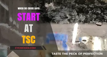 When Do TSC's Chick Days Begin? A Seasonal Guide