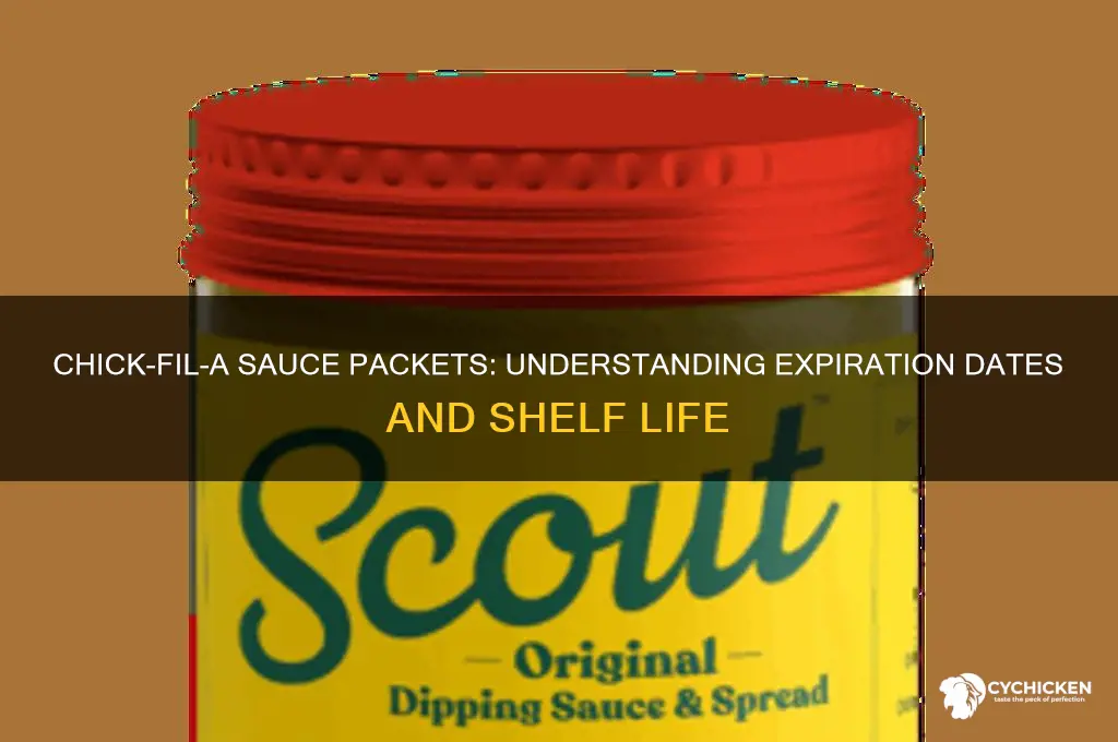 when do chick fil a sauce packets expire