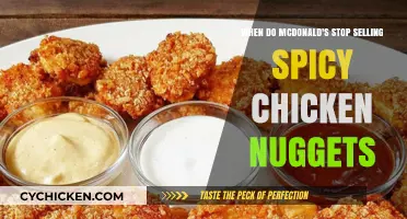 When McDonald's Stops Selling Spicy Chicken Nuggets: A Timeline