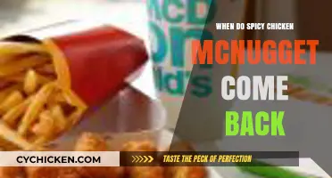 When Are Spicy Chicken McNuggets Returning to McDonald's Menu?