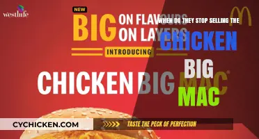 McDonald's Removes the Chicken Big Mac: When and Why?