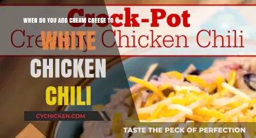 The Best Time to Add Cream Cheese to White Chicken Chili