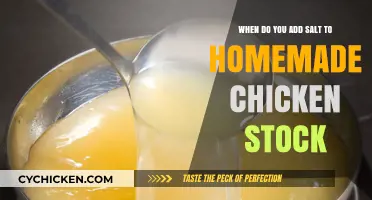 Making Chicken Stock? Here's When to Add Salt