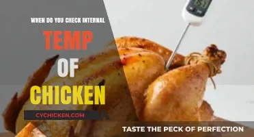 Perfectly Cooked Chicken: When to Check Internal Temperature
