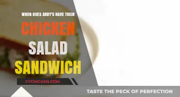 Arby's Chicken Salad Sandwich Availability: Timing and Menu Insights