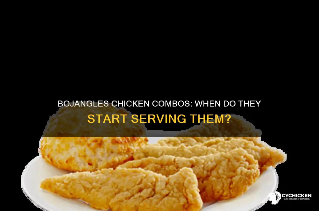 when does bojangles start offering chicken combos