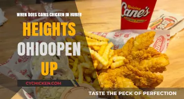 Cain's Chicken Opening Hours in Huber Heights, Ohio