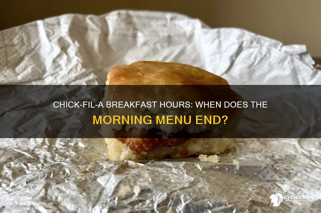 when does chick fa la breakfast end
