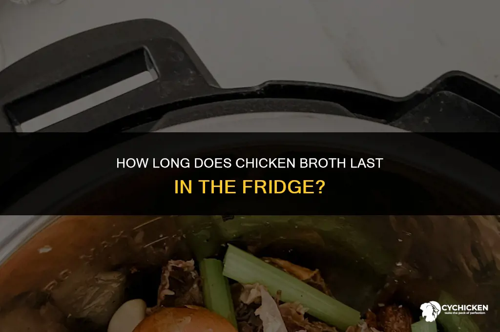 when does chicken broth go bad in fridge