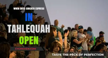 Chicken Express Tahlequah Opening Hours: When Does It Open?