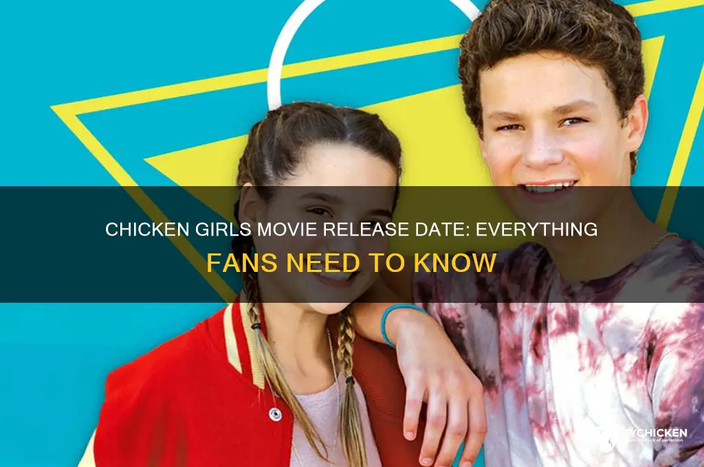 when does chicken girls the movie come out