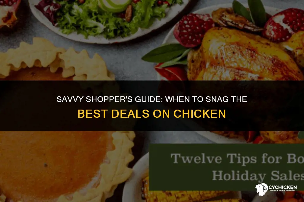 when does chicken go on sale
