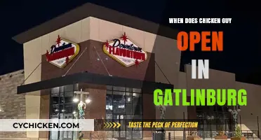 When Does Chicken Guy Open in Gatlinburg? Hours Revealed