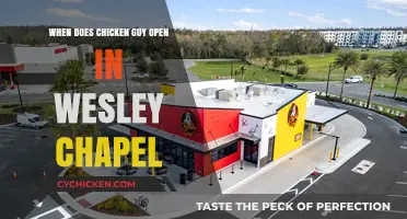 Chicken Guy Wesley Chapel Opening Hours: Everything You Need to Know