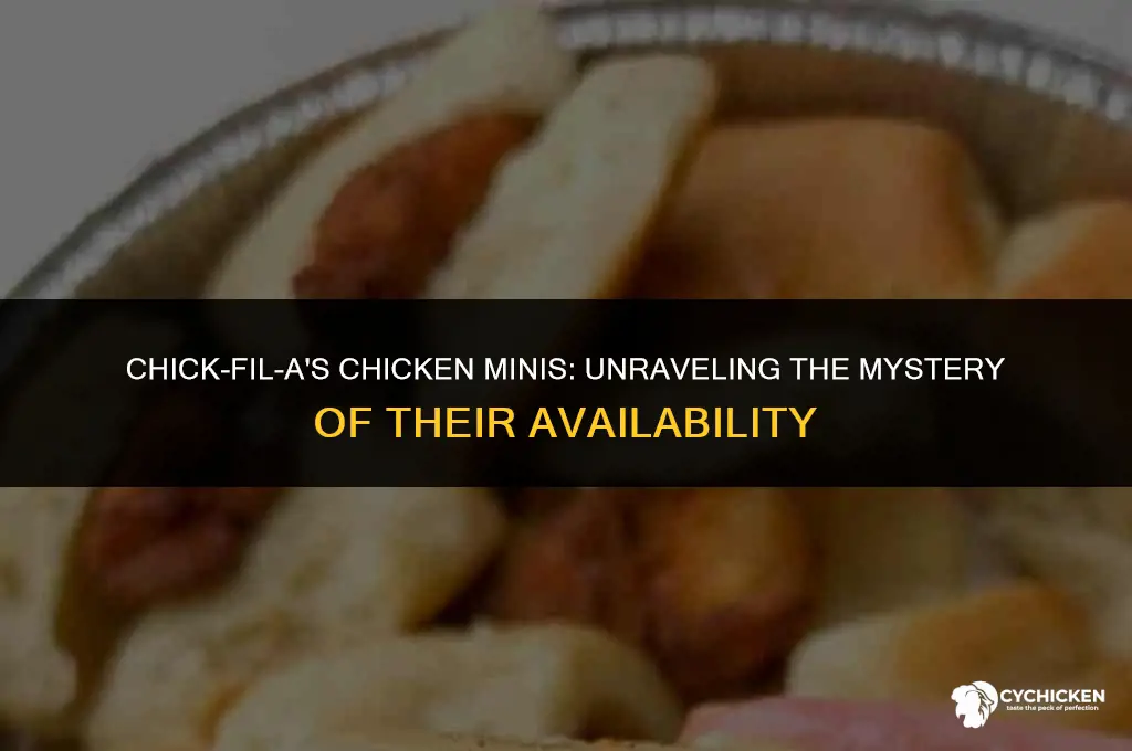 when does chickfila stop serving chicken minis