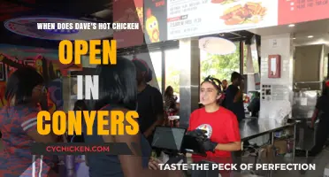 Dave's Hot Chicken Opening Day in Conyers