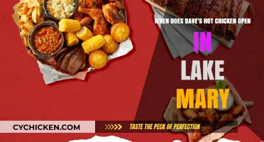 Dave's Hot Chicken Opening Day in Lake Mary