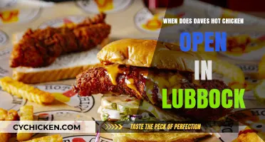 Dave's Hot Chicken Lubbock Opening: Date, Time, and What to Expect