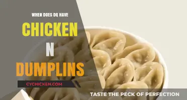 DQ's Chicken n Dumplins Availability: A Seasonal Comfort Food Guide