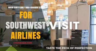 Southwest Airlines: Early Bird Check-In Deadline