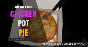 Savor the Comfort: KFC's Chicken Pot Pie Availability Unveiled