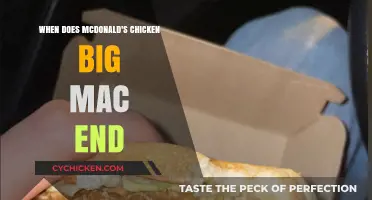 McDonald's Chicken Big Mac Limited-Time Offer: When Does It End?