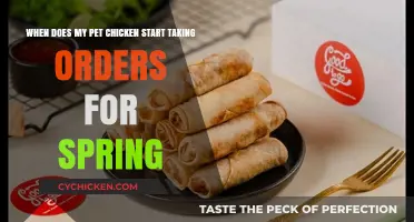 Spring Chicken Orders: When to Start Taking Them