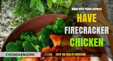 Panda Express Firecracker Chicken Availability: When to Enjoy This Spicy Dish