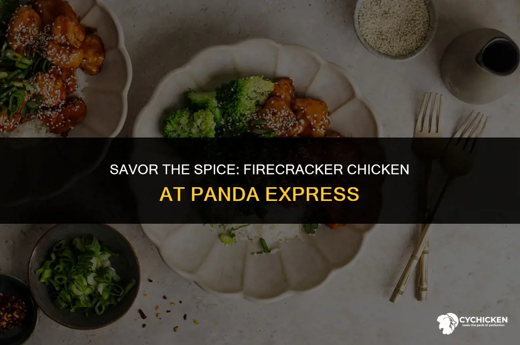 when does panda express serve firecracker chicken