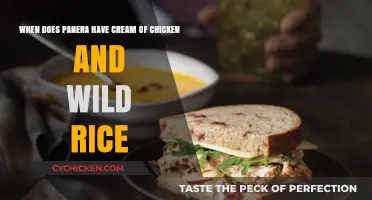 Panera's Cream of Chicken and Wild Rice: When to Order