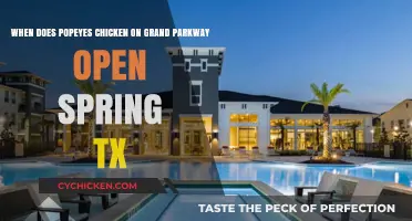 Popeyes Chicken Spring, TX: Opening Date and Details