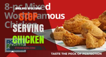 When Does Royal Farms Stop Serving Chicken?