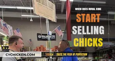When Does Rural King Begin Selling Chicks Each Year?