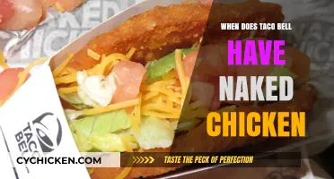 Taco Bell's Naked Chicken Chalupa: Availability and Release Dates