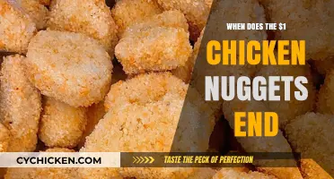 When Does the $1 Chicken Nuggets Deal End?