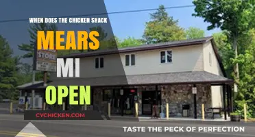 Chicken Shack Mears MI Opening Hours: When to Visit for Delicious Meals