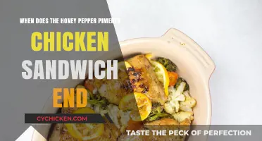 Honey Pepper Pimento Chicken Sandwich: Limited-Time Offer Ending Soon